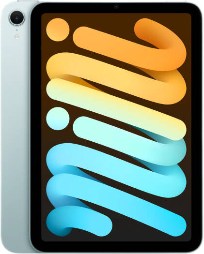 Apple 7th Generation iPad Mini, 8.3" Liquid Retina Display, A17 Pro Chip, 128GB Storage, 12MP Ultra-Wide Camera, Touch ID, Apple Intelligence, Wi-Fi Only, International, Blue | MXN73 LL/A