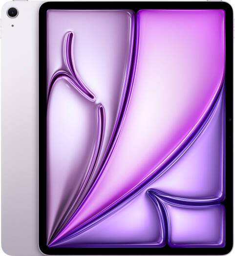 Apple iPad Air, 13" Liquid Retina Display, M3 Chip, 8-Core GPU, 9-Core GPU, 16-Core Neural Engine, 8GB RAM, 256GB Storage, 12MP Rear Camera, Wi-Fi Only, INTL Version, Purple | MCNR4LL/A