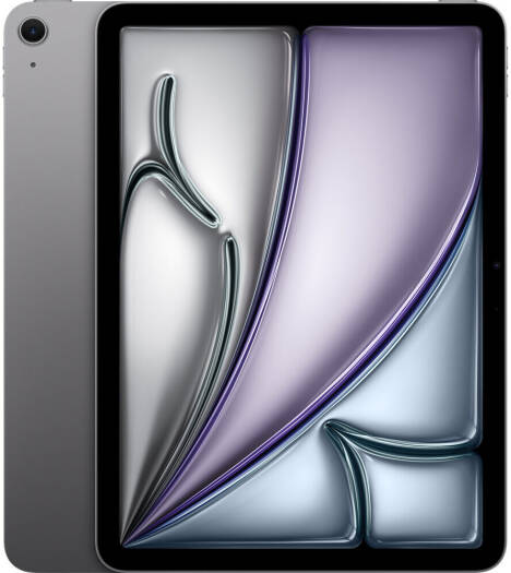 Apple iPad Air, 11" Liquid Retina Display, M3 Chip, 8-Core GPU, 9-Core GPU, 16-Core Neural Engine, 8GB RAM, 256GB Storage, 12MP Rear Camera, Wi-Fi Only, INTL Version, Space Gray | MCA14LL/A