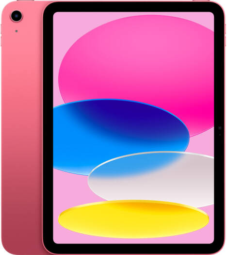 Apple iPad, 11" Liquid Retina Display, A16 Chip, 5 Core CPU, 4 Core GPU, 16 Core Neural Engine, 256GB Storage, 12MP Rear & Front Camera, Touch ID, Wi-Fi Only, INTL Version, Pink | MD4P4LL/A