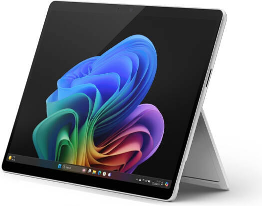 Microsoft 11th Edition Surface Pro Copilot+ PC Tablet, 13" OLED PixelSense Flow Display, Intel Ultra 7 266V, 16GB RAM, 512B Storage, Intel Arc Graphics, Wi-Fi Only, Win 11 Pro, Platinum | EP2-20247