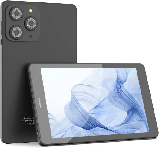 C Idea CM817 Pro Max Smart Tablet PC, 8" 800x1280 IPS Display, Octa-Core Processor, 8GB RAM, 512GB Storage, 5MP Front & 8MP Rear Camera, Android 15, 8000mAh Battery, Black | CM817 Pro Max