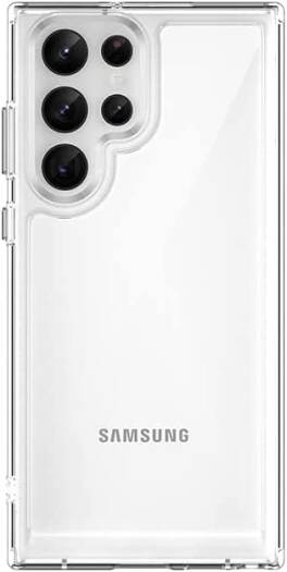 for Galaxy S23 Ultra Case, Non Yellowing Military Grade Drop Protection Thin Flexible Silicone TPU Shockproof Protective Slim Fit Phone Cover for Samsung Galaxy S23 Ultra Clear