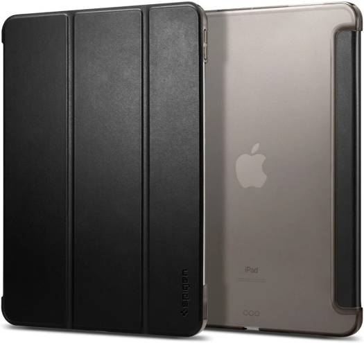 Spigen Smart Fold 10.9" Case Cover, Minimalistic design, Cover Stand, Compatible for iPad Air 10.9" 5th/4th Generation, Black | ACS02050