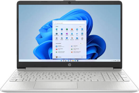 HP 15s fd0576TU Laptop, 15.6" FHD Display, Intel Core i5-133U, 16GB RAM, 512GB SSD, Intel Iris Xe Graphics, Backlit English Keyboard, Windows 11, Natural Silver | BG6E3PA