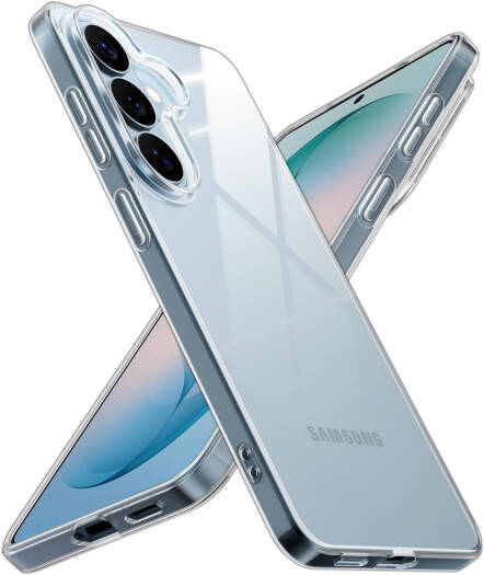 X-level Samsung Galaxy S26 Case Clear Slim TPU Cover, Anti-Yellowing Transparent Shockproof Lightweight Phone Case, Ultra-Thin Soft Protective Case, Clear | Galaxy S26 Case