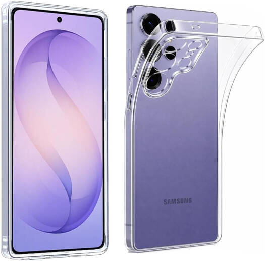 Generic Silicone Gel Cover Case for Samsung Galaxy S26 Ultra, Shockproof Protection, Microfiber Lining, Slim Fit Design, Anti Fingerprint, Raised Camera Protection, Clear | Gel