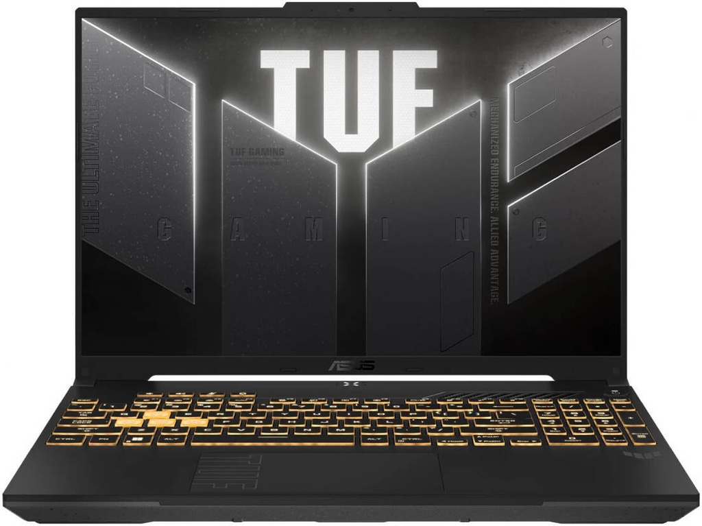 ASUS TUF Gaming F16 FX607VU Laptop, 16" FHD+ IPS 144Hz Display, Intel Core 5 210H, 16GB RAM, 512GB SSD, GeForce RTX 4050 6GB GPU, English Keyboard, Win11, Mecha Gray | 90NR0N06-M003N0