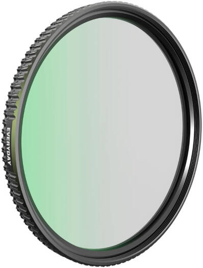 PolarPro Shortstache Everyday Black Mist 1/4 Strength Filter 49mm, Cinematic Diffusion Camera Lens Filter in Collaboration with Garrett King, Black Mist | 49-SS-EVRYDY