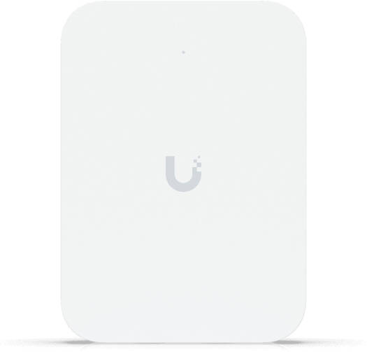 Ubiquiti U7 In-Wall Indoor Access Point, High-Performance Dual-Band Wireless 2.5GbE Uplink, MU-MIMO, PoE+ Support, AI-Enhanced Mesh, and Seamless Roaming for High-Density Environments, White | U7-IW