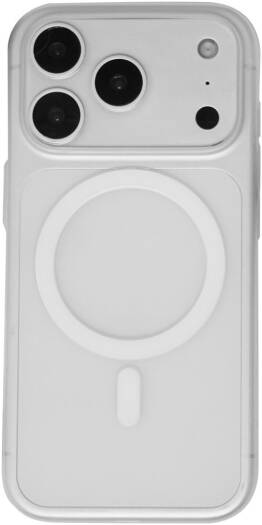 EpicArma Slim Clear Case for iPhone 17 Pro Max, Tough Transparent Protective Case, 360° Full Protection, Wireless Charging Compatible, Anti-Slip Grip & Raised Camera Edges. White | EA-IP17PM101-CL