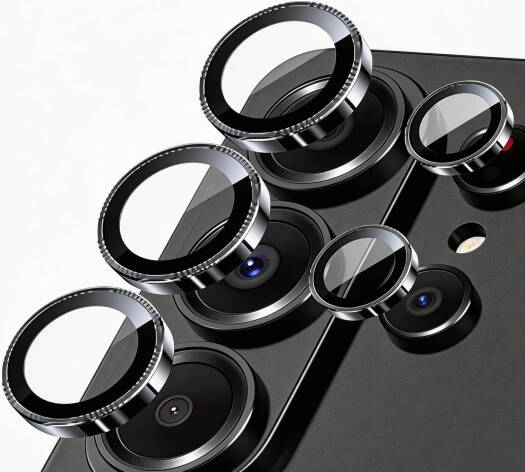 CROWNYX Camera 3D Individual Lens Protector for Samsung S26 Ultra, 9H Tempered Glass, Anti Scratch, Anti-Oil, Anti-Shock, Dirt Resistance, Bubble Free, Pack of 1 | SAM-S26ULT-3DINDVL-CLP