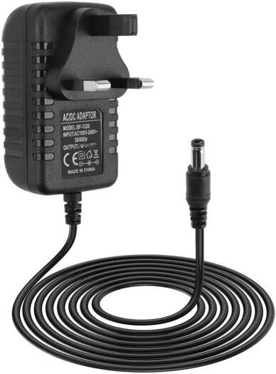 Power Supply Adapter 12V 3A, 36W AC to DC Converter with 10 DC Tips, 3000mA Universal Adapter for CCTV Cameras, LED Strips, Routers, Monitors and Electronics Devices, Black | Adapter 12V 3A