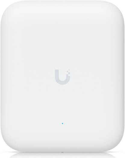 Ubiquiti U7 Pro Outdoor Access Point, Wi-Fi 7 Standard, 6 Spatial Streams, 465 m2 Coverage Area, Up to 5.8 Gbps (6 GHz) Max Date Rate, Wireless Meshing, 21W Power Consumption, White | U7-PRO-OUTDOOR