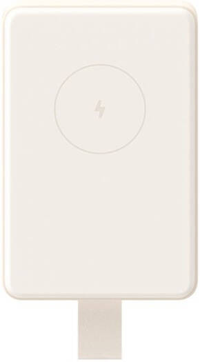 Xiaomi Magnetic Power Bank 6000mAh, USB-C Input, 15W MAX Wireless Output, Strong Magnetic Force, Super-Fast Wireless Charging, Pass-Through Charging, White | WPB0620MI