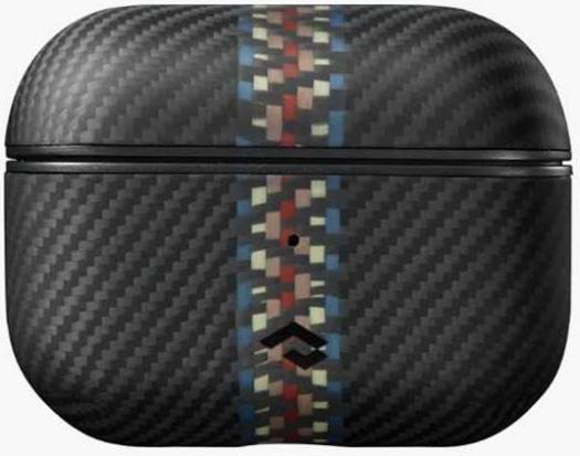 Pitaka MagEZ Case, Built-In MagSafe Magnets, 600D Aramid Filter, Non-Slip Texture Grip, Form-Fitting Design, For Airpods Pro/Pro2, Rhapsody | APM8001