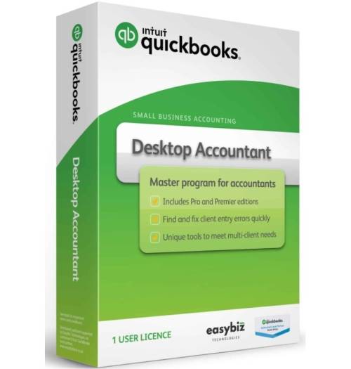 Intuit QuickBooks Premier Accountant UK Edition 2020 - 1 User (VAT Compliant), Activation Key I Digital Download I QBACC2020UK1U