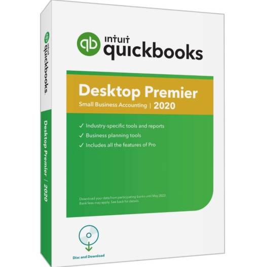 Intuit QuickBooks Premier Accountant UK Edition 2020 - 10 User (VAT Compliant), Activation Key I Digital Download I QBACC2020UK10U