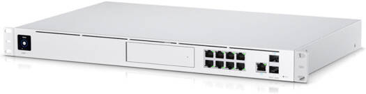 Ubiquiti UniFi Dream Machine Pro All-in-One Network Appliance, 8x GbE RJ45 LAN Ports & 1x 10G SFP+ WAN Port, Integrated Security Gateway, Rackmount Design, White | UDM-PRO