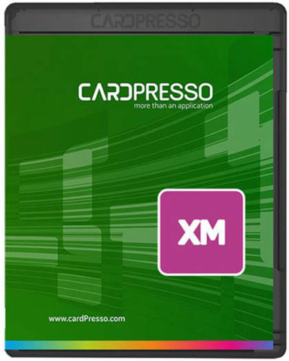CardPresso XM ID Card Software, Magnetic Stripe Encoding, XLS, XLSX, CSV, and TXT Connection, USB Dongle | Cardpresso XM