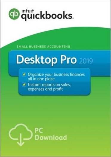 Intuit QuickBooks Pro 2019 I Digital Download I (3 User) (UK Version)