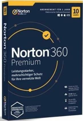 Norton 360 Premium 50GB, Arabic, 1 User 5 Device 12 Mounts | 50GB