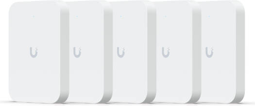 Ubiquiti U7 In-Wall Indoor Access Point, High-Performance Dual-Band Wireless 2.5GbE Uplink, MU-MIMO, PoE+ Support, AI-Enhanced Mesh, Seamless Roaming, 5-Packs, White | U7-IW-5