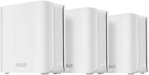 ASUS ZenWiFi BD4 (3-Pack) Dual-Band WiFi 7 Mesh Router 3600 Mbps, 4900 sq.ft., Dual 2.5G Ports, Security and Parental Controls Included, Smart Home Master SSIDs, White | 90IG0960-MO3C40