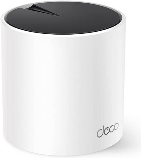 TP-Link Deco AX3000 WiFi 6 Mesh System, Covers up to 6500 Sq.Ft, Replaces Wireless Router and Extender, AI-Driven Mesh, 3 Gigabit Ports Per Unit, Supports Ethernet Backhaul, 1 pack, White | Deco X55