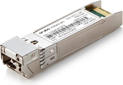 HPE Networking Instant On 10G Multi-Mode LC SFP+ Transceiver, 300m Max Networking Distance, 10 Gb/s Max Data Rate | R9D18A