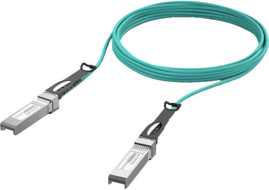 Ubiquiti 25Gbps SFP28 Active Optical Cable, 5m High Speed Fiber Cable | UACC-AOC-SFP28-5M