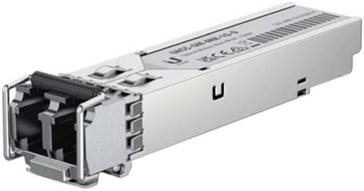 Ubiquiti Networks LC Multi-Mode SFP Optical Module Transceivers, Duplex LC, Up to 1.25 Gb/s Throughput, MM Fiber, up to 550m Range, Pack of 1 | UACC-OM-MM-1G-D