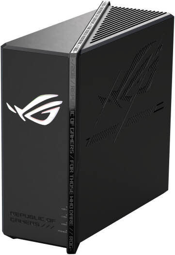 ASUS ROG Strix GS-BE18000 Gaming Router, Tri-Band Frequency, Up to 11529 Mbps (6GHz) Data Rates, Internal Antennas x8, OFDMA, Beamforming, Black | ROG-STRIX-GS-BE18000