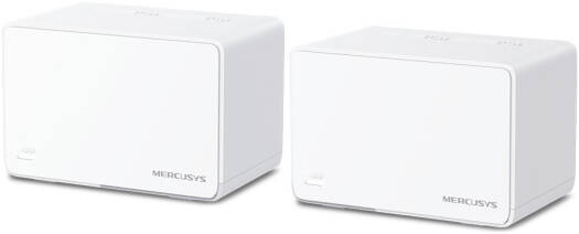 Mercusys Halo H80X V1 AX3000 Whole Home Mesh WiFi System, 2 Pack, Dual Band WiFi 6 ,Speeds up to 3000 Mbps, Connect Over 150 Devices, Whole Home Coverage, White | H80X V1