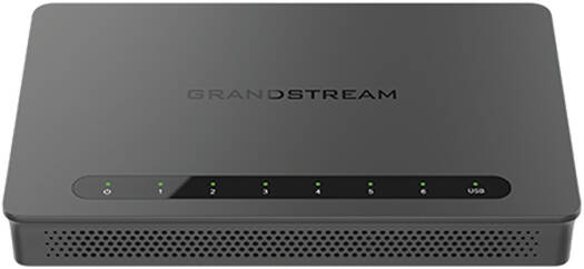 Grandstream GWN7002 Multi-WAN Gigabit VPN Routers, 256MB RAM, 256MB Flash, 30K NAT Sessions, 2x WAN/LAN 2.5 Gigabit SFP Ports, 4x WAN/LAN Gigabit Ethernet Ports, Black | GWN7002