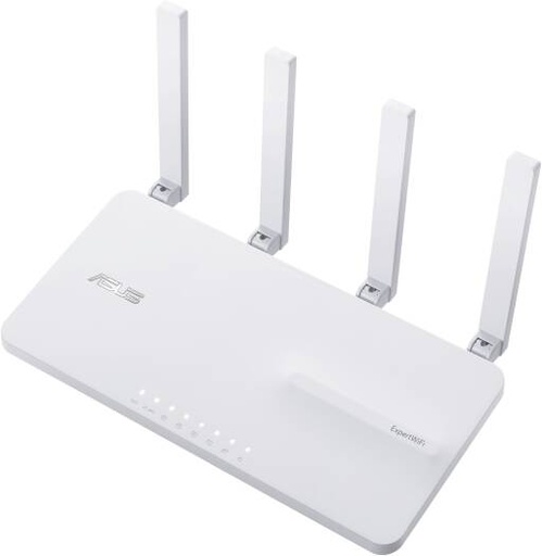 [90IG0870-MO3C00] ASUS ExpertWiFi EBR63 AIO Access Point with Router, 2402 Mbps + 574 Mbps Performance, Dual-Band Frequency, supports up to 5 SSIDs, VLAN, SDN, White | 90IG0870-MO3C00