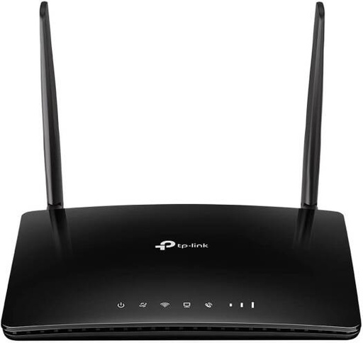 [TL-MR6500v] TP-Link N300 4G LTE Telephony WiFi Router, SIM Slot Unlocked, Records up to 100 Minutes of Voicemail, No Configuration Required, Removable External Wi-Fi Antennas, Black | TL-MR6500v