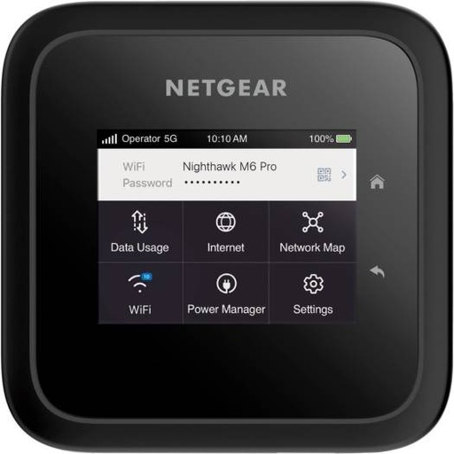 [MR6550-100APS] NETGEAR Nighthawk M6 Pro 5G mmWave Hotspot & Wi-Fi Router, Up to 3.6Gb/s Wi-Fi, 8Gb/s 5G Throughput, 2000 Sq.ft Coverage | MR6550-100APS