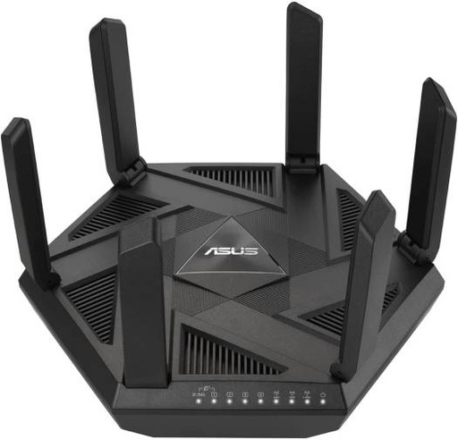 [90IG07B0-MU9B00] ASUS RT-AXE7800 Triband WiFi6E Router, 6GHz, 2.5G Port, 7800Mbps, Instant Guard, Parental Control, VPN, AiMesh, Smart Home | 90IG07B0-MU9B00