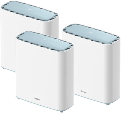 [AX3200 M32] Dlink AX3200 Wi-Fi Mesh Router, Smart AI Technology, 2.4GHz Bandwidth, 4x4 MU-MIMO, CE, FCC Certifications, White, Pack of 3 | AX3200 M32