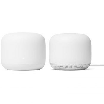 [GA00822-CA] Google GA00822-CA Nest WiFi Router and Point (International Version) - White | GA00822-CA