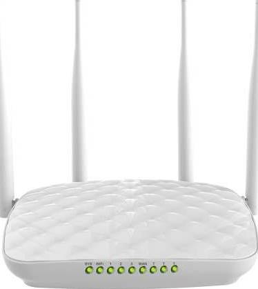 [FH456] Tenda FH456 V4.0 300Mbps Wireless N Router - 4-Antenna, 6X Range, Ultimate Coverage Wi-Fi, 4x5dbi Antennas, 1 WAN, 3 LAN, WiFi On/Off Switch | FH456