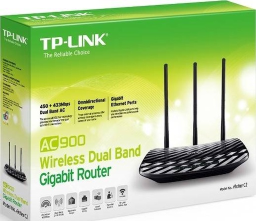 [Archer C2] TP-Link Archer C2 AC900 Wireless Dual Band Gigabit Router | Archer C2