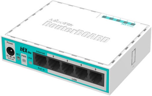 [RB750r-2 - EU INTL] Mikrotik RB750R2 Router BOARD hEX lite 5 ports router 5 X 10/100 PoE OSL4 | RB750r-2 - EU INTL