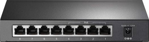 [TL-SG1008P] TP-Link 8-Port Gigabit Desktop Switch with 4-Port PoE | TL-SG1008P