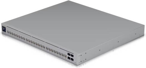 [USW-Pro-HD-24-PoE] Ubiquiti UniFi Pro HD 24 PoE Layer 3 Etherlighting Switch, 24-Port 2.5G/10G PoE++, 600W PoE Budget, 4 10G SFP+ Uplinks, Rackmount, Managed Network Switch, Gray/Silver | USW-Pro-HD-24-PoE