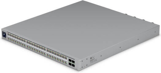 [ECS-48-PoE] Ubiquiti UniFi ECS 48 PoE Enterprise Switch, 48 Port Layer 3 PoE Plus Plus Plus, 10GbE RJ45 25G SFP28 Uplinks, 2150W Power Budget, Etherlighting | ECS-48-PoE