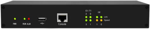 [MTG200-1E1] Dinstar MTG200-1E1 VoIP Trunk Gateway, Overlapping Dialing, Silence Suppression, T.38 and Pass-Through, Echo Cancellation, Web GUI Configuration, 1/2/4 E1s, RJ48C interface, Black | MTG200-1E1