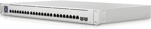 [USW-EnterpriseXG-24] Ubiquiti Networks Enterprise XG 24 Port 10G Mgd Network Switch with 25G SFP28, 580 Gb/s Layer 3 Switching, 431.52 Mpps Fwd Rate, 1.3" Touch Display, 2x 25G SFP28, 2x 25G SFP28 | USW-EnterpriseXG-24