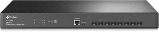 [Limited Lifetime Protection] TP-Link TL-SX3008F | 8 Port 10G SFP+ Enterprise Level Switch | L2+ Smart Managed | Omada SDN Integrated | IPv6 | Static Routing | L2/L3/L4 QoS, IGMP & LAG | Limited Lifetime Protection